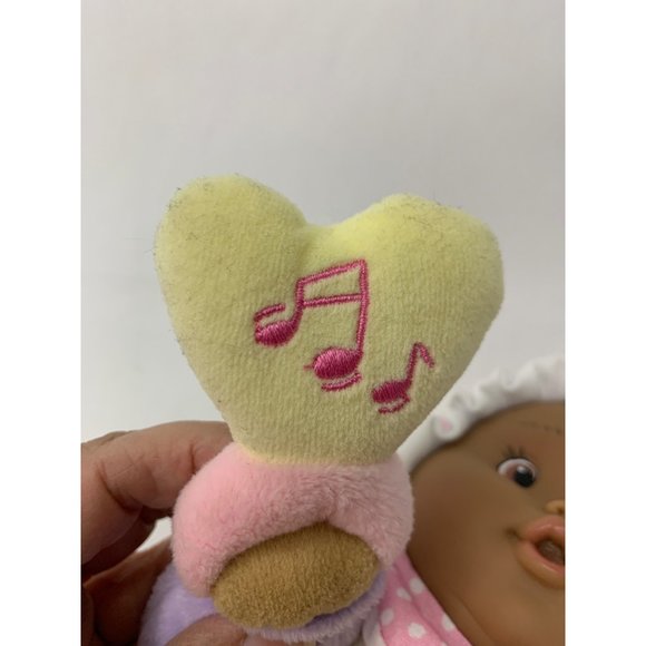 JC Toys Lil Hugs Baby Doll Rattle Soft Body Vinyl Face My First Baby Doll Lovey - Picture 5 of 8